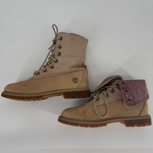 Women's Timberland® Authentics Waterproof Roll-Top Boot Size 9 - Picture 5 of 11